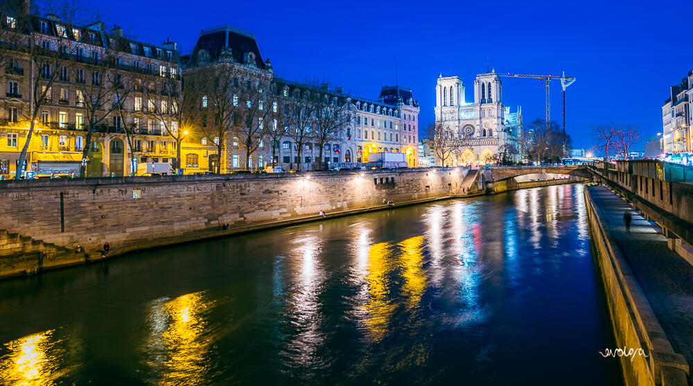 Notre-Dame de Paris at Night
