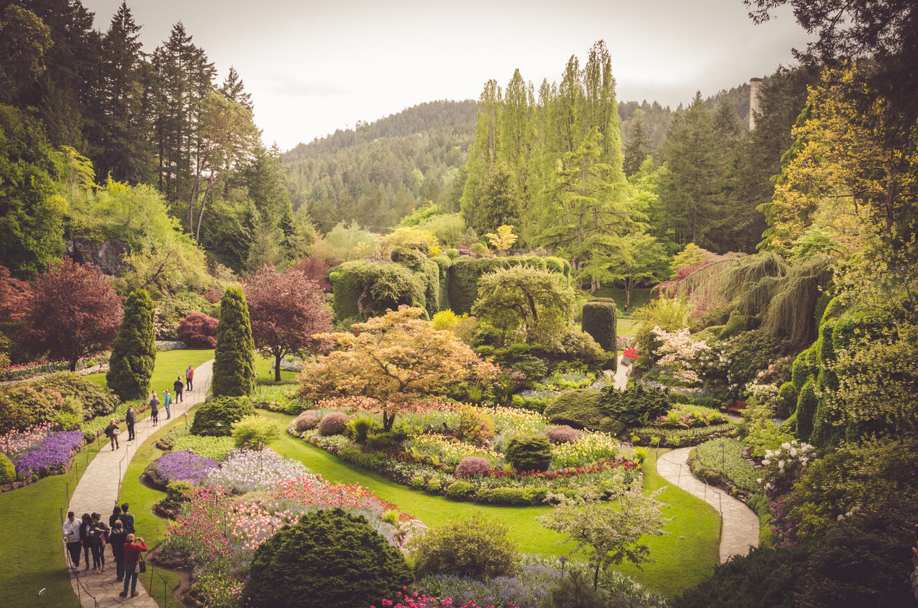 Butchart Gardens in Victoria, BC