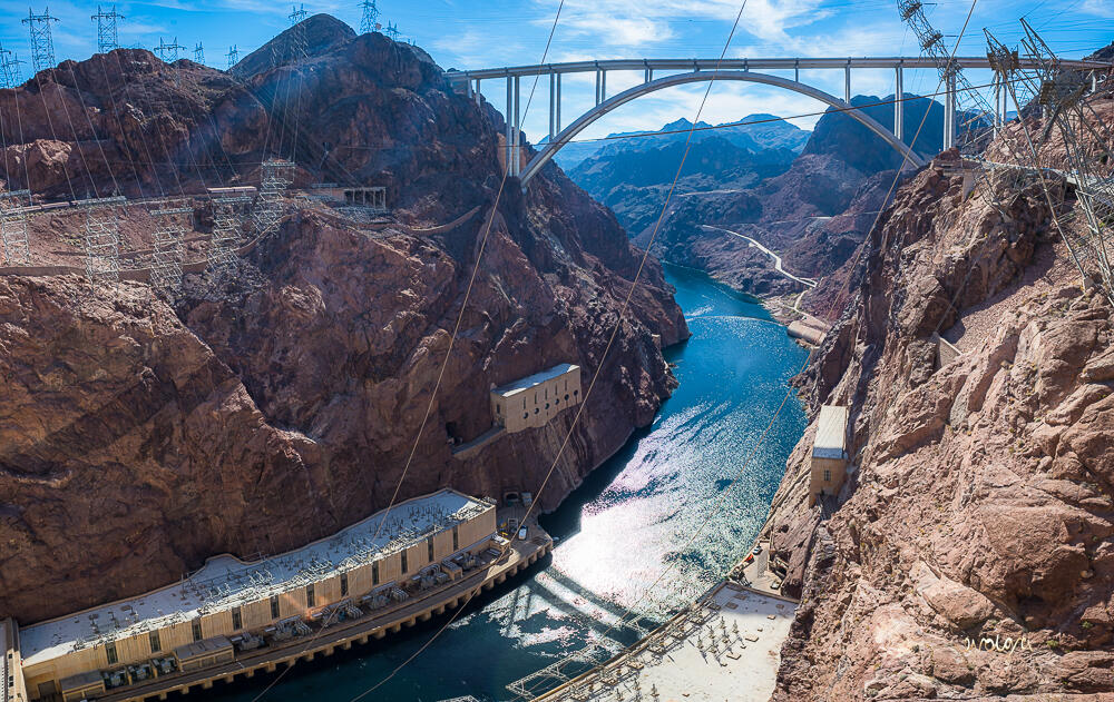 Panorama of Hoover Dam